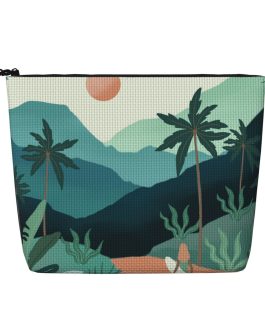 Fake Hemp Makeup Bag